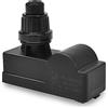 onlyfire Only Fire - Accendifuoco per barbecue, con pulsante e batteria AA (1 bruciatore, nero).