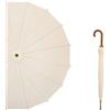 Generic XYNSNDB Ombrello da Golf con Impugnatura a J, Apertura Automatica, Antivento, 40 Pollici, Classico, ventilato, per Pioggia e Vento.