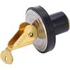 Cuifati Tappo di Scarico a Compressione da 19 Mm Tappo di Scarico Marino a Vite in Ottone per Barche Yacht di Marino (1/2 Pollice (2974B))