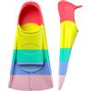 PEIHUODAN Pinne da Nuoto Corte in Silicone per Bambini e Adulti - Pinne Allenamento per Stile Libero, Piscina e Snorkeling (Colore 1,XX-L)