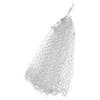 PERSELOSO Rete da Pesca di Ricambio in Nylon e Ferro Bianco 9 Maglie, Facile da Usare e Sicura, per Canne da Pesca in Acqua Dolce e Salata