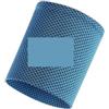 DASJKDI 4PCS Estate di Raffreddamento del Ghiaccio Fasce da Polso Tennis Sport Polsino Pallavolo Palestra Brace Supporto Fascia for Il Sudore Asciugamano Proteggere per Gli Sport Estivi(Red,L)