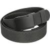 Generic Cintura Uomo Nylon Doppio Strato 38mm Rigida, Fibbia Regolabile a Cricchetto per Pantaloni Sport Outdoor Lavoro Camping(Gray,S)