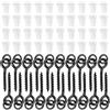 LIYJTK Boilie Bait Screws Stopper Perline per da pesca 20 pezzi + 40 pezzi attrezzatura terminale (Verde)