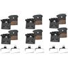 NHABXGDS Pastiglie dei Freni A Disco della Bici Misura per Shimano J04C J05A MTB Hydarulic Pastiglie dei Freni della Bicicletta della Strada di Montagna(BL-02S 1Pair)
