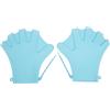 SOLUSTRE Guanti da Nuoto in Silicone Resistenti All'usura, Protezione Mani, 1 Paio Regolabili per Piscina e Body Surfing, Accessori Nuoto per Uomo e Donna