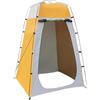 BTRYLDCFA Tenda Campeggio Tenda da campeggio for doccia 6FT Privacy Spogliatoio for campeggio Bicicletta WC Doccia Spiaggia(Yellow)