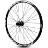 HWEVDHJ Ruota Posteriore Mtb 24/26/27,5/29 Freno A Disco A Sgancio Rapido 10 * 135mm Cerchione In Alluminio Per Cassetta Da 8 A 12 Volte(Gold,29)