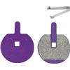 NHABXGDS Pastiglie Freno a Disco Adatte per Shimano B01S Pastiglie Freno idrauliche Resistenti all'Usura Pastiglie Bici MTB Adatte per Parti B03S B05S(Purple 02D)