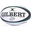 Gilbert Pallone da rugby Advantia Match - bianco foglia di tè nero - misura 5