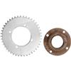 Kaeltsyn Bici elettrica T8F 44T Pignone Catena Posteriore 4 Foro Dentato Volano Set Liscio Trasmissione di Potenza Accessori Bici Elettrica
