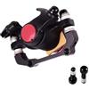 EGUIAS Freno a Disco da Ciclo MTB in Lega, rotore da 160 mm, meccanismo in Alluminio, Set di pinze Freno per Mountain Bike da Strada, Bicicletta a Disco(Front Rear HS1)