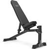 Marbo Sport - Panca pieghevole multi-regolabile MS-L114 2.0 - Panca palestra versatile per allenamento completo - Attrezzi palestra casa multifunzione per fitness nella palestra in casa