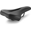 CUCUBA Sella Montegrappa Apnea Ergonomica Impermeabile in Eco Pelle da Bici per Uso Quotidiano Ebike Cargo Bike Long Tail Imbottitura in Memory Foam