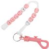 iplusmile Contatore Tiri Golf a Perline Rosa, Accessorio Portatile
