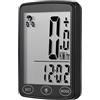 YATINGZHANG Contachilometri Bici Computer da bici impermeabile con contachilometri tachimetro for bicicletta e display della temperatura(Wireless)