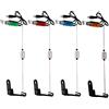 Lixada pesca morso allarme pezzi di ferro Hanger swinger illuminato con LED indicatore