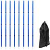 SZLIFE allenamento puntale, per agilità e coordinazione, in PVC resistente, Blu