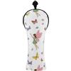 CHIFIGNO Cute Fairies - Copritesta per mazze da golf ibride, in pelle PU, con etichette intercambiabili, per uomo e donna, colore: bianco