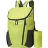 Générique Waterproof Hiking Backpack, 20L Foldable Bag, 18 x 10 Inches Travel Pack with Lightweight Frame, Nylon Outdoor Gear, Mountaineering Sack with Compact Design for Trail Fishing Scout, Verde