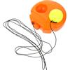 Housoutil Dispositivo di Allenamento Tennis Base di Rimbalzo e Palla Arancia in Plastico, Strumento per Coordinazione Occhio-Mano e Riflessi, Adatto per Allenamento Personale Indoor