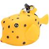 Gsycle Coperchio del regolatore per immersione del secondo stadio del cartone animato, supporto per regolatore della copertura del pesce leggero in gomma morbida per immersioni (pesce maculato giallo)