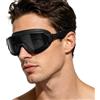 Generico Swim Goggles Adult - Anti Fog Large Frame, Adult Snorkel Goggles