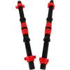 SHINEOFI Manubri Maniglie per Allenamento con Bilanciere in Acciaio Nero con 4 Dadi, Manubri per Palestra e Allenamento Gambe e Braccia, Set 2 Pezzi Colore Casuale
