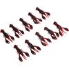 Generic Esca Morbida per Pesca Crawdad Bait Confezione da 10 Esche Realistiche per Gamberetti in PVC per la Pesca D'acqua Dolce (confezione da dieci)