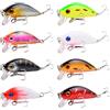 Generic XILILHC 8 Pz/Lotto Esche da Pesca 5 Cm 3.6g Crankbait Esca Dura Bass Carp Crank Fishing Lure Set Artificiale Wobblers Swimbait Affrontare Pesca