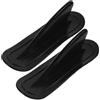 Holibanna Set 2 Pezzi Pinne a Forma per Tavola da Surf Gonfiabile, Timone Rimovibile in PVC Nero per Aumentare Stabilità, per Festa Estiva