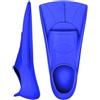 PEIHUODAN Pinne da Nuoto Corte in Silicone per Bambini e Adulti - Pinne Allenamento per Stile Libero, Piscina e Snorkeling (Blu,XX-L)