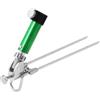 NexRen Porta canna da pesca in lega di alluminio con regolazione girevole a 360 gradi e base rinforzata in acciaio inossidabile per stabilità (D)