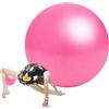 Genérico Palla da yoga in PVC, per esercizi di pilates e fitness, anti-scoppio, per allenamento, yoga e riabilitazione, strumento di equilibrio per casa, palestra, ufficio, yoga