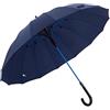 Generic XYNSNDB Ombrello Ombrello da Esterno Ombrello Lungo Antivento Ombrello Dritto Automatico per Donna Golf Ombrello da Uomo Ombrelli (Blu : Nero)