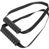 HEANUJJ Maniglie per Elastici Fitness Nere in Plastica e Nylon