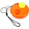 NUSITOU Kit di Allenamento Tennis Base e Palla Arancione in Plastica per Migliorare Riflessi e Coordinazione Occhio-Mano, per Allenamento Personale Indoor