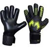 WALTER Guanti da Portiere Modello Evolution (9,5, Black-Yellow)