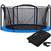 ELzEy Rete for Trampolino in PP, Sostituzione del Diametro for Resistente ai Raggi UV a 8 Poli (Solo Rete), 12FT