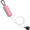 Tufgo Pompa ad aria per acquario, con ossigenatore silenzioso per acquario, 5 V, con bolla, 7 x 3 cm, USB rosa (DC5 V))