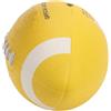 Omquot Pallone da rugby in gomma leggera e resistente, misura 3, per principianti e adolescenti, colore giallo