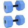 GMBYLBY Set manubri in schiuma resistenti all ' acqua, attrezzature leggere per esercizi in piscina per palestra e famiglia Fitness Bilancieri per esercizi in acqua
