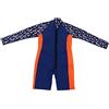 Vvikizy Muta da Sub per Bambini Muta Resistente in Neoprene da 2,5 Mm per Nuoto e Divertimento in Spiaggia per Bambini Unisex Blu Viola (Taglia 6)