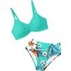 Generico Costume Bambina 2 Pezzi Mare,da Bagno A Strati con Spalline Incrociate per Ragazze più Grandi da Bagno A Due Pezzi con Spalline Sicure Ideale per Giocare E per Le Avventure in Spiaggia