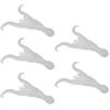 sodeber 5pc Maschere Calamari Esche morbide Esche Artificiali in Silicone swimbaits Attrezzatura da Pesca Esche da Pesca galleggianti 10cm 4.8g