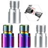 MoSundi 20 mm per Bike Pedal Extender Mountain per bicicletta, adattatore in acciaio cromato ruggine per migliorare la postura di guida, filettatura standard 9 16 pollici, coppia con per segni L R