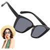 Generico Retro Sunglasses Stylish UV Blocking Glasses for Daily Wear