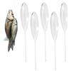 Uanqfegy Galleggiante da Pesca - Galleggianti affondanti Bombarda in Acrilico Trasparente da 5 Pezzi, Spinning da Pesca a Mosca da 20 g