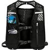 Generico Hydration Vest - Polyester Reflective Waterproof Running Chest Backpack 40x28x3cm Lightweight Runners Vest For Hiking Camping Cycling Travel Training Fitness Women Men