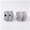 SiaBiced Ginocchiere Bambina Regolabili, Gomitiere Bambino Traspiranti, Protezioni Skateboard Bambino, Set Completo 5-18 Anni , Grigio viola , L (14-18 anni)
